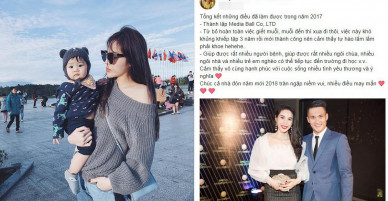 Loạt sao Việt gửi lời chúc mừng năm mới 2018