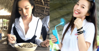 Clip: Cười nghiêng ngả với bí quyết ‘đếm hạt… giảm cân’ đầu năm mới của Hiền Thục