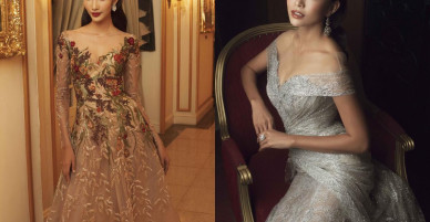 Dàn người đẹp diện áo khoét sâu, váy xẻ cao quyến rũ bất-phân-thắng-bại với Hoàng Thuỳ, Mâu Thuỷ