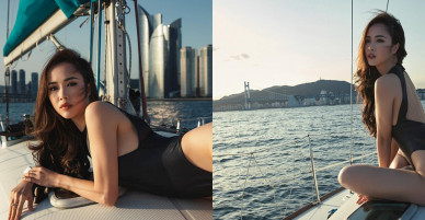 Vũ Ngọc Anh Nóng Bỏng Sexy Với Bikini Trên Du Thuyền
