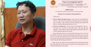 Hai luật sư của Trịnh Xuân Thanh bất ngờ rút lui trước ngày mở tòa