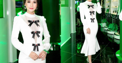 Tình tin đồn của Trường Giang lọt top đẹp với váy khoe đường cong vệ nữ