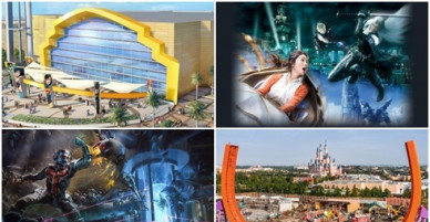 4 khu công viên giải trí theo chủ đề ở châu Á sẽ mở cửa năm 2018