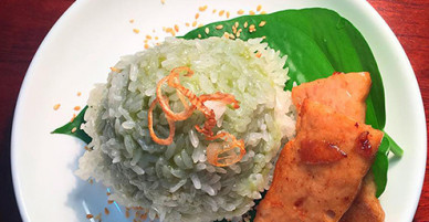 Bánh khúc từ rau muống ngon và dễ làm