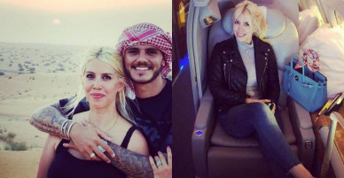 Hòa thất vọng, vợ chồng Icardi khăn gói ‘trốn’ Milan
