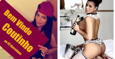 Vừa đến Barca, Coutinho đã được mỹ nhân “siêu vòng ba” mời gọi