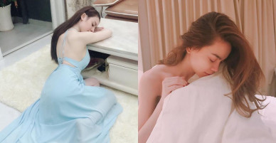 Ngủ quá sexy, Angela Phương Trinh và dàn mỹ nhân được ví như nữ thần
