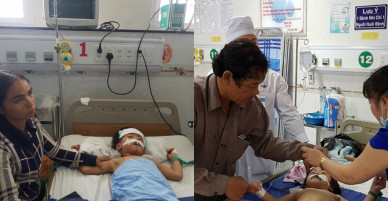 Nghi án cha đầu độc 3 con đẻ bằng thuốc trừ sâu: Công an vào cuộc