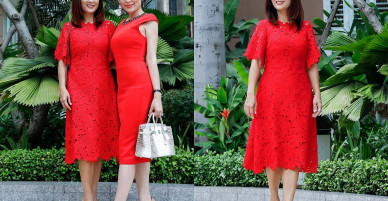 Diễm My, Kiều Khanh đọ vẻ thanh lịch với váy áo Đỗ Mạnh Cường