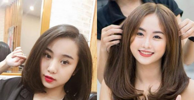 Tóc mái thưa 'xưa rồi Diễm ơi', Tết này phải cắt mái dài rẽ ngôi mới sang chảnh
