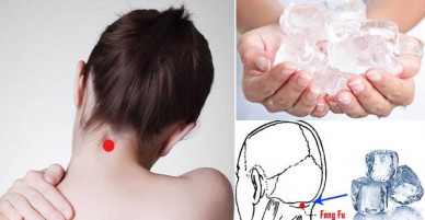 Đặt 1 viên đá lạnh vào điểm duy nhất trên cơ thể, tác dụng 'kỳ diệu' chỉ sau 20 phút