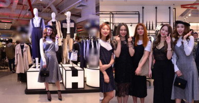 Minh Hằng lên đồ thanh lịch, rạng rỡ ‘đọ sắc’ cùng girlgroup Hàn Quốc