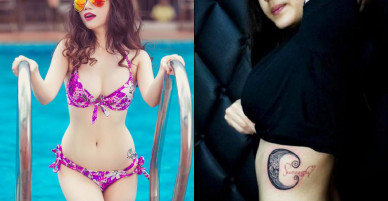Hình xăm nơi kín kẽ, hiểm hóc của 18 mỹ nhân Việt gây tò mò