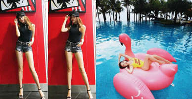 Vẻ đẹp của nữ MC sexy nhất VTV từng lọt top 15 Hoa Hậu Hoàn Vũ