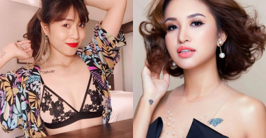 Cận cảnh hình xăm của 5 nữ MC dáng chuẩn, gợi cảm ở Việt Nam