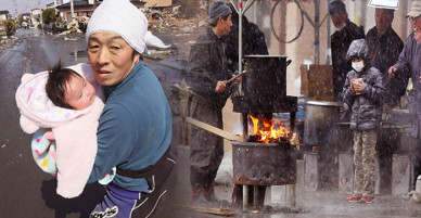 Lẽ sống cả đời của người Nhật: Thiên tai không thể tránh, hãy đoàn kết và hi sinh cho nhau