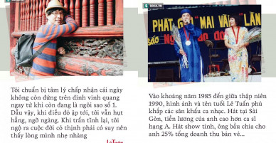 Ngôi sao ca nhạc Lê Tuấn: Hôm qua còn được săn đón, chiều chuộng hôm nay đã bị thờ ơ!