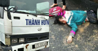 Tài xế xe tải chạy vào đường cấm, gây tai nạn rồi bỏ đi