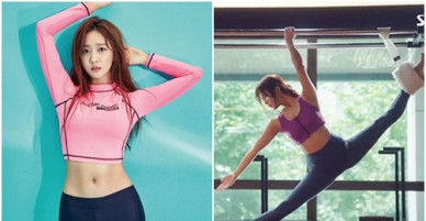 Mỹ nhân Hàn đọ vẻ sexy bằng ảnh tập pilates, yoga