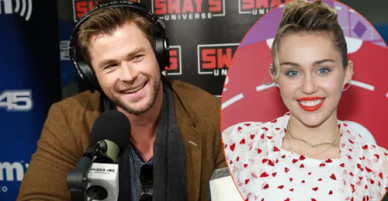 Chris Hemsworth hào hứng kể về cô em dâu tương lai Miley Cyrus