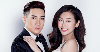 Quang Hà mặc bảnh bao, làm mẫu chụp ảnh cưới cùng DJ Quỳnh Nhi