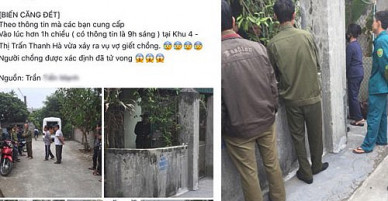 Công an nói gì về thông tin “vợ giết chồng” ở Hải Dương gây xôn xao?