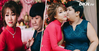 Em gái bị bệnh não úng thủy khóc nức nở trong đám hỏi của chị và câu chuyện xúc động phía sau