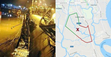 Điều chỉnh giờ học liên quan vụ sập cầu Long Kiển