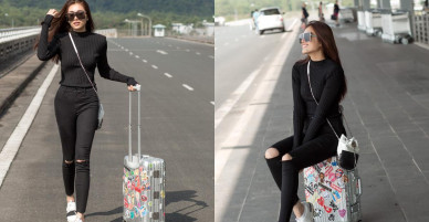 Đụng độ trang phục tông đen, H’Hen Niê chứng tỏ đẳng cấp phong cách với Lệ Hằng