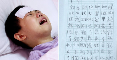 Bức thư gửi bố của bé gái mắc ung thư máu: Nếu con đi rồi, mẹ sẽ trở về, gia đình mình sẽ sống hạnh phúc