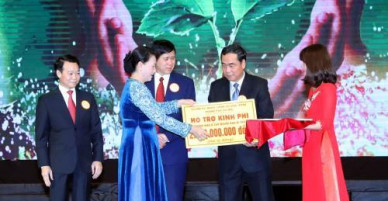 Chủ tịch Quốc hội dự Chương trình Vòng tay nhân ái