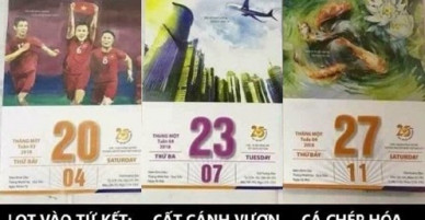 Quyển lịch tiên tri với dự đoán thần kỳ về U23 Việt Nam