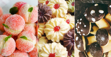 Ba loại bánh cookie đẹp mắt dễ làm cho ngày Tết