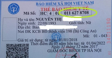 Ba điểm mới trên thẻ bảo hiểm y tế năm 2018
