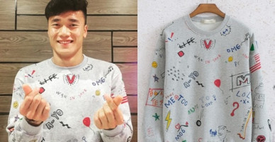 Áo thủ môn U23 Bùi Tiến Dũng được tín đồ thời trang săn lùng