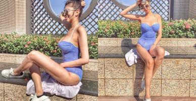 Đôi chân dài cả mét gây thương nhớ của mỹ nữ châu Á
