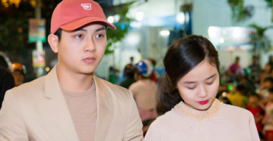 Hoài Lâm sánh đôi bạn gái dự tiệc của Nhật Kim Anh
