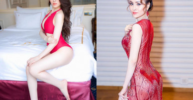 Nóng bỏng không kém Phương Trinh, Hoa hậu Thư Dung quyết ‘giành giật’ Bùi Tiến Dũng
