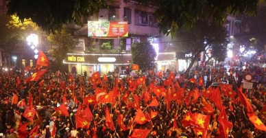 Hà Nội sẽ đón các cầu thủ U23 Việt Nam trở về trong mưa