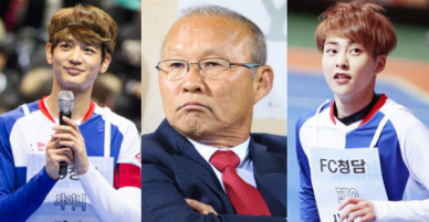 Thì ra U23 Việt Nam cùng có chung sư phụ Park Hang Seo với Xiumin (EXO), Minho và nhiều idol nữa!