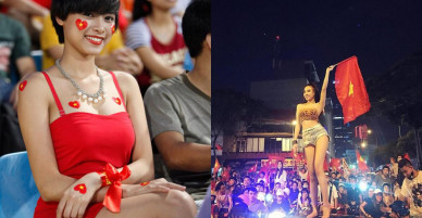 Những khoảnh khắc quá gợi cảm của con gái Việt khi cổ vũ U23 Việt Nam