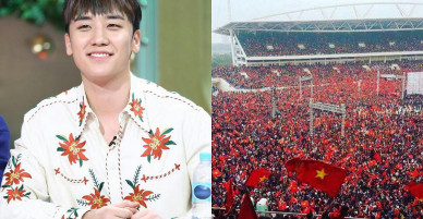 Seungri (Big Bang) viết hẳn tiếng Việt chúc mừng U23 Việt Nam: “Giấc mơ đã trở thành hiện thực”