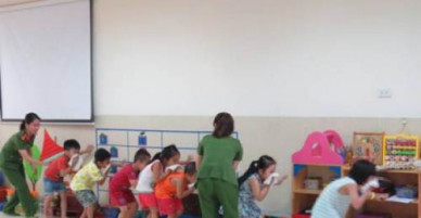 Gắn trách nhiệm người đứng đầu bảo đảm an toàn cháy nổ ở trường mầm non