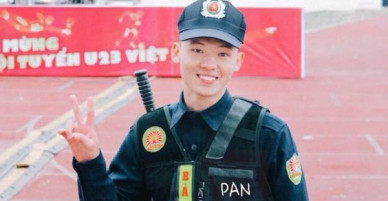 Hội fan nữ mê trai: Đi xem U23 lại gặp ngay anh bảo an đẹp trai chẳng kém!