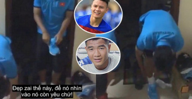 Đức Chinh, Quang Hải không chịu mang dép lê đi gội đầu vì: Ở dưới đấy có nhiều con gái!