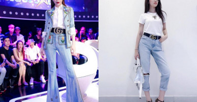 Sao Việt mê mẩn thắt lưng đen của Gucci