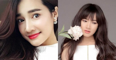 Tuyệt chiêu tạo kiểu tóc đẹp 'bất bại' cho khuôn mặt bánh bao của Nhã Phương