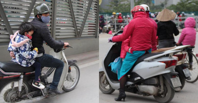 Học sinh được nghỉ học vì rét, các mẹ cuống cuồng lập hội thay phiên nhau trông con