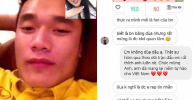 Khi U23 Việt Nam nổi như cồn, cụm từ ‘cô gái showbiz’ cũng hot không tưởng