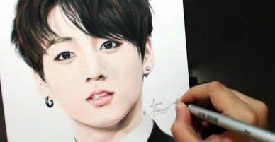 10 idol Kpop có tài hội họa khiến fan trầm trồ
